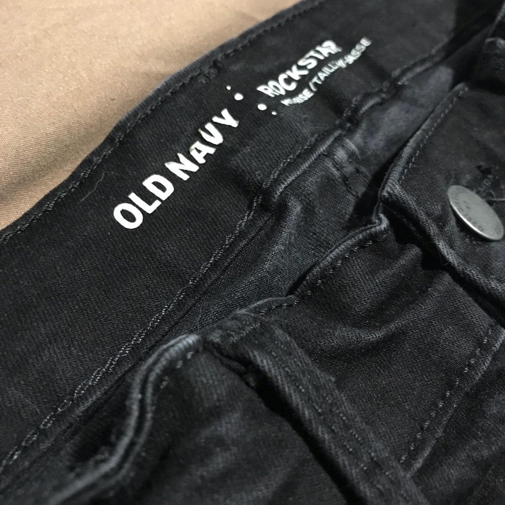Old Navy Mid-Rise Rockstar Jeans